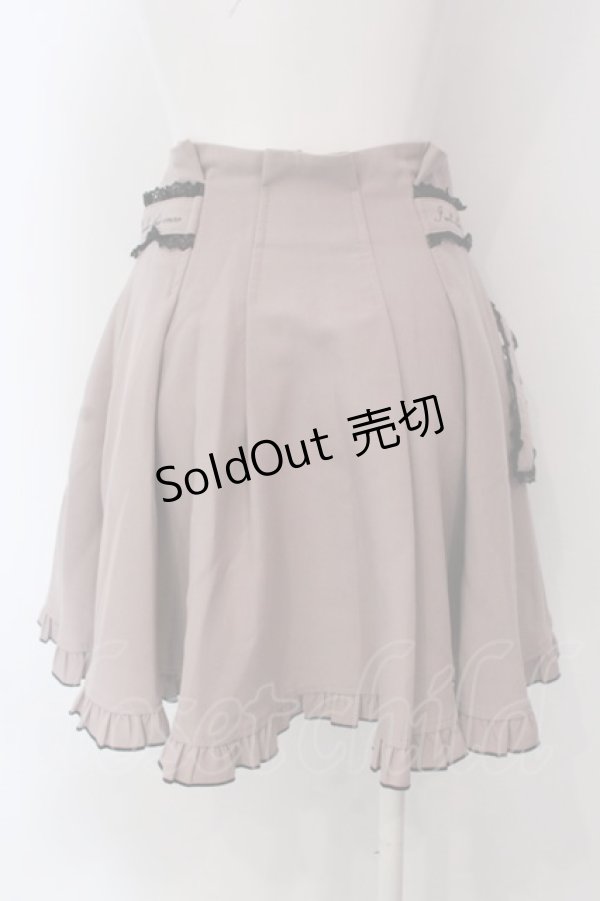画像3: Rojita / メッセージ刺繍フリルスカート  ピンクベージュ O-25-03-29-025-LO-SK-IG-OS (3)