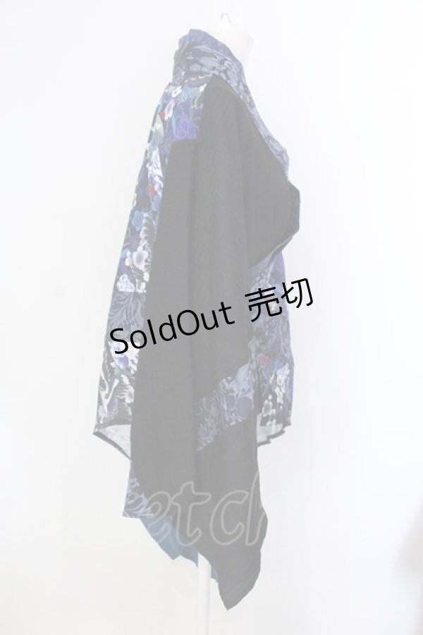 画像3: Qutie Frash / 着物カーデ  ブルー O-25-03-31-030-QU-TO-IG-OS (3)