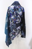 画像4: Qutie Frash / 着物カーデ  ブルー O-25-03-31-030-QU-TO-IG-OS (4)