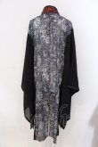 画像4: Qutie Frash / チャイナ着物ロングカーデ  レッド×ブラック O-25-03-31-032-QU-JA-IG-OS (4)