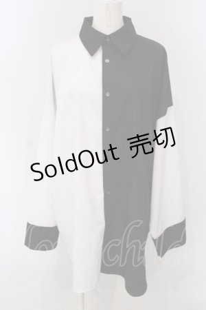画像: Deorart / モンスターサイズ・デザインシャツ M ブラック×ホワイト O-25-03-31-1053-PU-BL-IG-OS