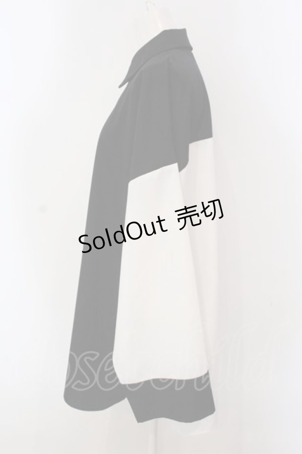 画像2: Deorart / モンスターサイズ・デザインシャツ M ブラック×ホワイト O-25-03-31-1053-PU-BL-IG-OS (2)