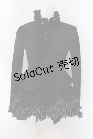 画像: CHOICE / フリルワンピース S ブラック O-25-03-31-1054-PU-OP-IG-OS