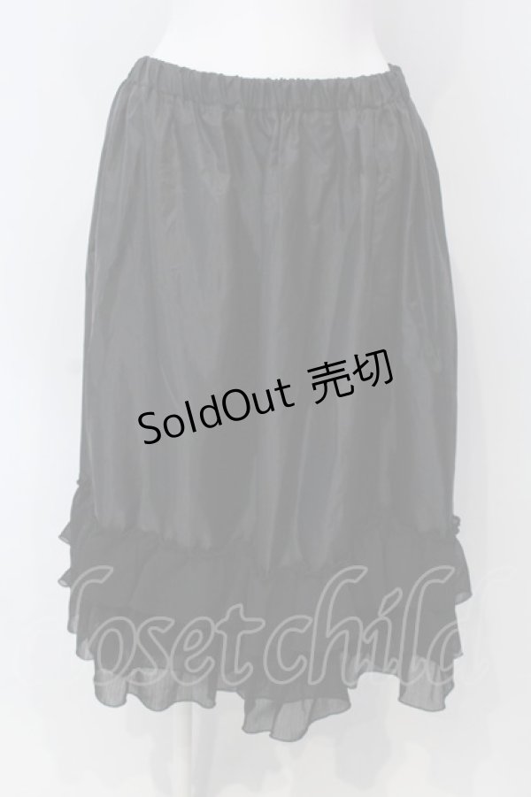 画像1: LIEF / インナースカート  クロ O-25-03-31-1059-LO-SK-IG-OS (1)