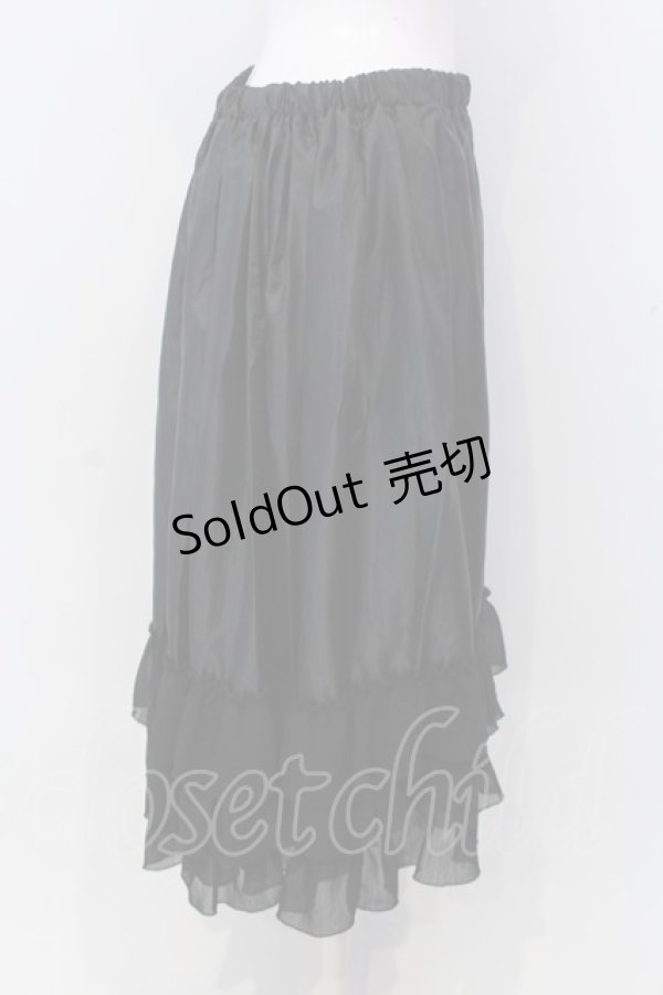 画像2: LIEF / インナースカート  クロ O-25-03-31-1059-LO-SK-IG-OS (2)