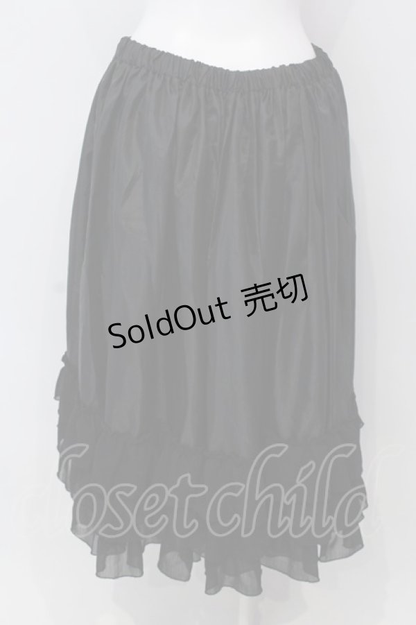 画像3: LIEF / インナースカート  クロ O-25-03-31-1059-LO-SK-IG-OS (3)