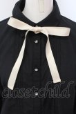 画像2: axes femme POETIQUE / ボリューム袖ブラウス M クロ O-25-03-31-1062-AX-BL-IG-OS (2)