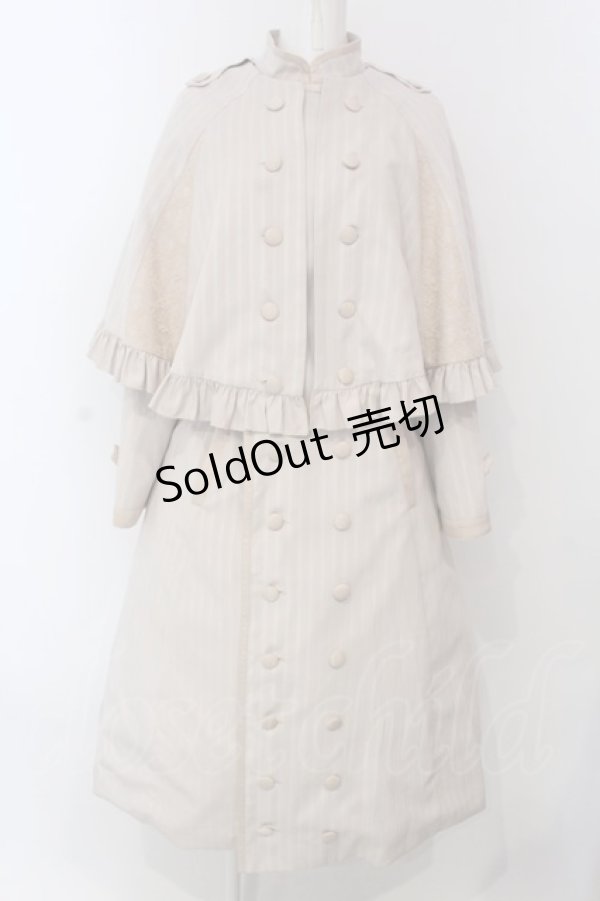 画像1: hoshibako / オースティンコートワンピース  ベージュ O-25-03-31-1010-PU-OP-IG-OS (1)