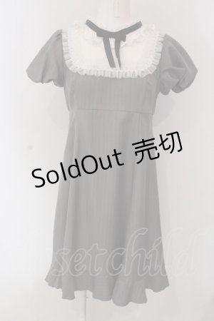 画像: Secret Honey / レースヨークワンピース 2 グレー O-25-03-31-064-CA-OP-IG-OS