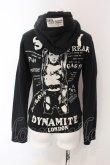画像3: SEXY DYNAMITE LONDON / バックプリントパーカー XXS ブラック O-25-03-31-071-PU-TO-OW-OS (3)