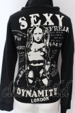 画像4: SEXY DYNAMITE LONDON / バックプリントパーカー XXS ブラック O-25-03-31-071-PU-TO-OW-OS (4)
