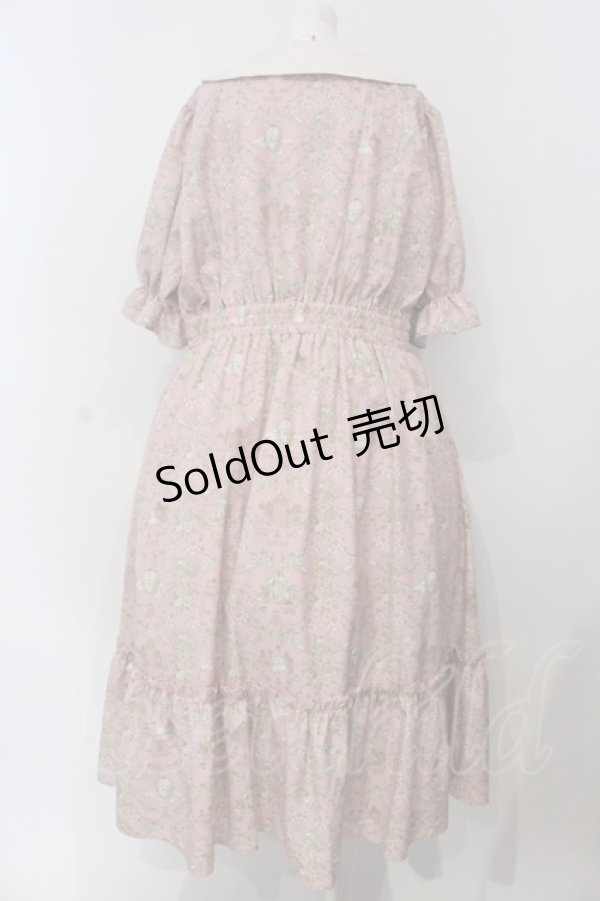 画像4: m petit by misako / NINA’Sコラボトワルドジュイワンピース 3L ピンク O-25-03-31-010-LO-OP-IG-OS (4)