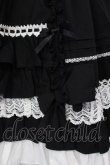画像3: Angelic Pretty / Sweetフリルジャンパースカート  クロ×シロ O-25-03-31-014-AP-OP-IG-OS (3)