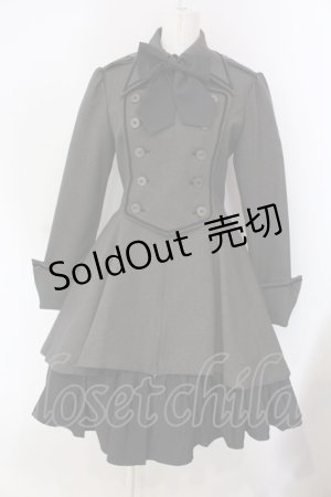 画像: ATELIER BOZ / ディーンジャケットワンピース L グレー×ブラック ルナサージ O-25-03-31-016-EL-OP-IG-OS