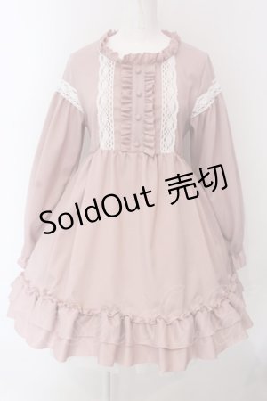 画像: Lolita（海外ロリィタ） / フリルワンピース  ピンク O-25-03-31-020-LO-OP-IG-OS