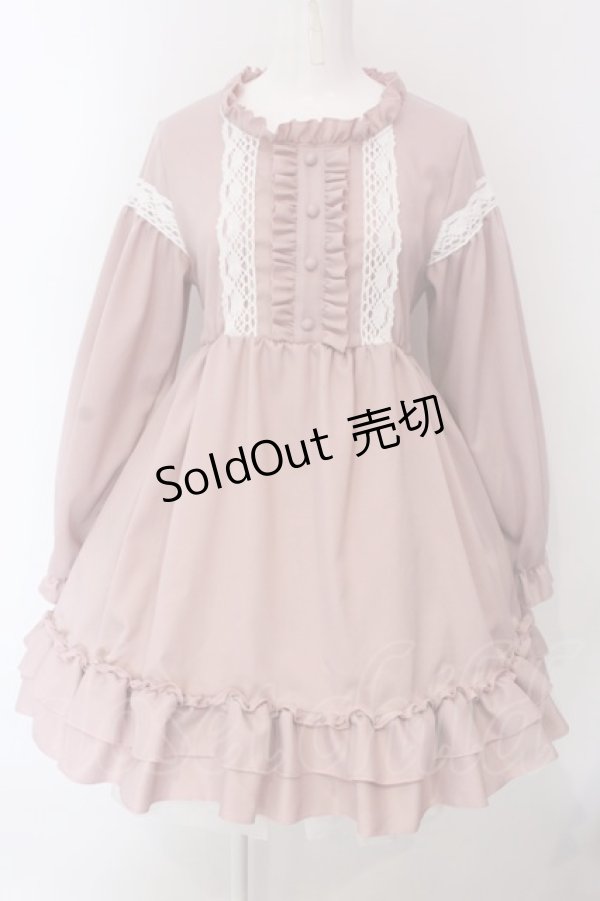 画像1: Lolita（海外ロリィタ） / フリルワンピース  ピンク O-25-03-31-020-LO-OP-IG-OS (1)