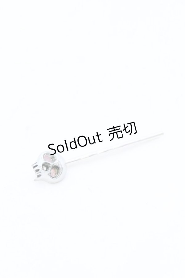 画像1: Alchemy of England（海外ゴシック） / Skully Hair Grip (Pewter)   O-25-04-02-035-LO-AC-YM-OS (1)