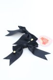 画像1: BABY,THE STARS SHINE BRIGHT / Innocent Momentリボンクリップ  クロ O-25-04-02-060-BA-AC-IG-OS (1)