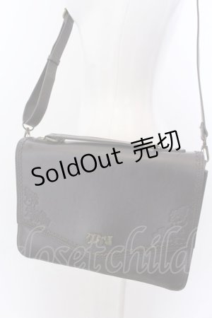画像: axes femme / アンティーク調金具使いバッグ  ブラウン O-25-04-02-004-AX-BG-OW-OS