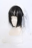 画像1: metamorphose / ange mignon ヴェールカチューシャ  シロ O-25-04-02-067-ME-AC-OW-OS (1)