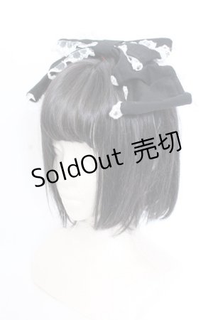 画像: Angelic Pretty / Prettyくるりんカチューシャ  クロ×シロ O-25-05-30-1072-AP-AC-OW-ZT445-F003