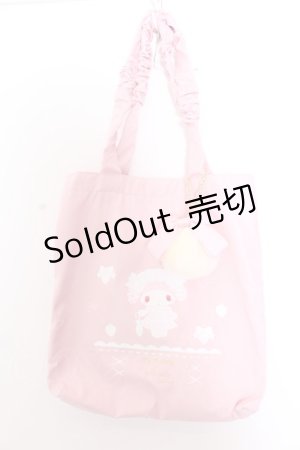 画像: m petit by misako / サンリオキャラクターズコラボ マイメロディ トートバッグ  ピンク O-25-04-02-005-LO-BG-IG-OS