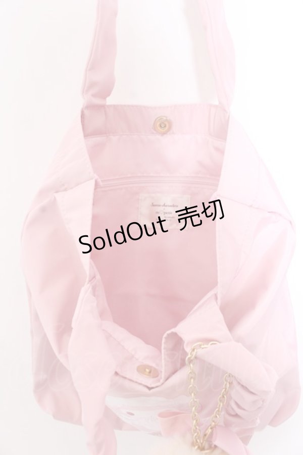 画像2: m petit by misako / サンリオキャラクターズコラボ マイメロディ トートバッグ  ピンク O-25-04-02-005-LO-BG-IG-OS (2)