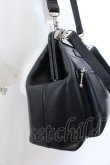 画像4: Jean Paul GAULTIER / メタルプレートがま口バッグ  ブラック O-25-04-02-006-GO-BG-OW-OS (4)