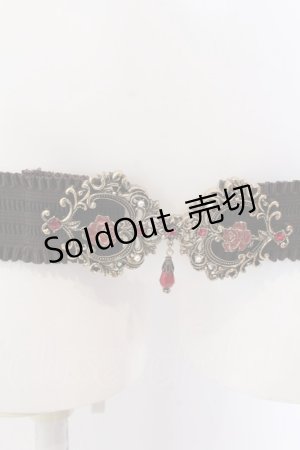 画像: axes femme / オーロラローズゴムベルト  ゴールド×レッド O-25-04-02-012-AX-ZA-OW-OS