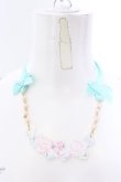 画像1: Enchantlic Enchantilly / 砂糖菓子のリボンネックレス  ミント系 O-25-04-02-018-LO-AC-IG-OS (1)