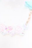 画像2: Enchantlic Enchantilly / 砂糖菓子のリボンネックレス  ミント系 O-25-04-02-018-LO-AC-IG-OS (2)