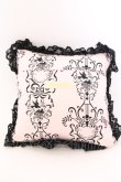 画像2: metamorphose / 2007 Autumn Fair Novelty クッション  ピンク×クロ O-25-04-02-028-ME-ZA-IG-OS (2)