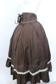 画像2: Amavel / Classical Dollミドル丈スカート F ブラウン O-25-04-04-004-CA-SK-OW-OS (2)