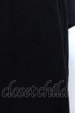 画像2: BACKSTAGE PASS / SPIDER WEBラインストーン ビッグシルエット Tシャツ F ブラック×レッド O-25-04-04-042-PU-TO-OW-OS (2)