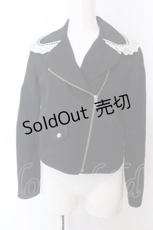 画像: MILK / Prettyライダース  クロ O-25-04-04-045-ML-JA-OW-OS