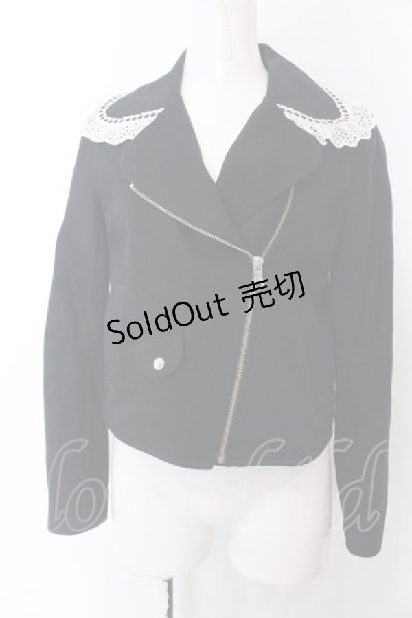 画像1: MILK / Prettyライダース  クロ O-25-04-04-045-ML-JA-OW-OS (1)