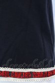 画像2: Jean Paul GAULTIER FEMME / 裾刺繍Tシャツ 40 ブラック O-25-04-04-065-GO-TO-OW-OS (2)