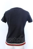 画像3: Jean Paul GAULTIER FEMME / 裾刺繍Tシャツ 40 ブラック O-25-04-04-065-GO-TO-OW-OS (3)