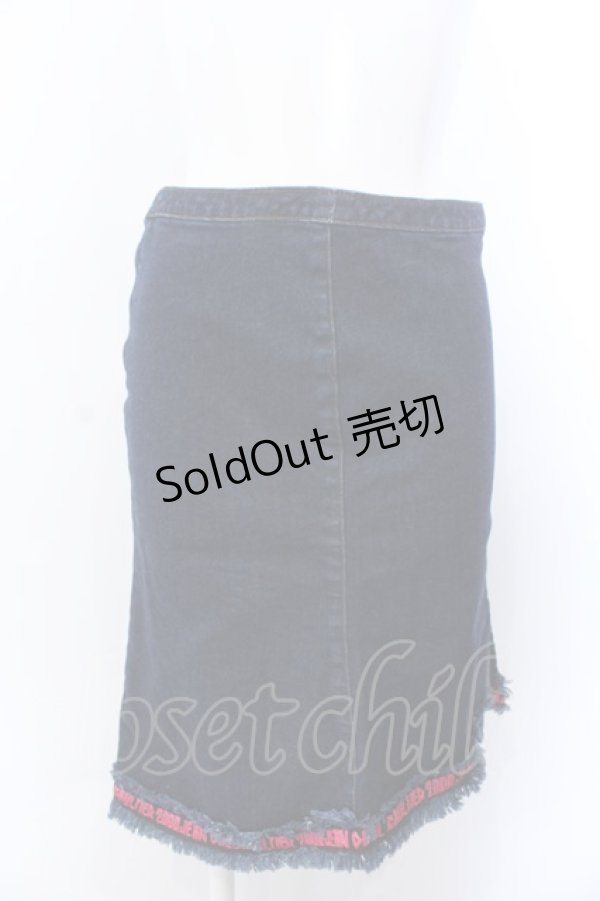 画像1: Jean Paul GAULTIER　FEMME / 裾刺繍デニムスカート 38 インディゴ O-25-04-04-067-GO-SK-OW-OS (1)
