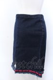 画像3: Jean Paul GAULTIER　FEMME / 裾刺繍デニムスカート 38 インディゴ O-25-04-04-067-GO-SK-OW-OS (3)
