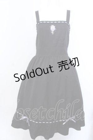 画像: axes femme POETIQUE / バルーンフェスト刺繍ワンピース M クロ O-25-04-04-072-AX-OP-OW-OS