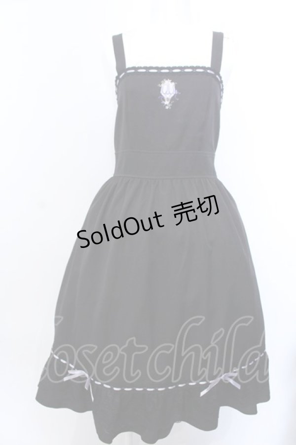 画像1: axes femme POETIQUE / バルーンフェスト刺繍ワンピース M クロ O-25-04-04-072-AX-OP-OW-OS (1)