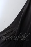 画像2: axes femme kawaii / ミディフリルペチスカート M クロ O-25-04-04-076-AX-SK-OW-OS (2)