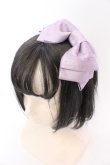 画像1: Enchantlic Enchantilly / ローズレースリボンカチューシャ  ラベンダー O-25-04-04-103-LO-AC-OW-OS (1)