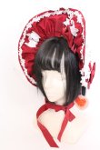 画像1: BABY,THE STARS SHINE BRIGHT / Secret Roseボンネット  えんじ O-25-04-04-105-BA-AC-IG-OS (1)