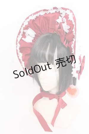 画像: BABY,THE STARS SHINE BRIGHT / Secret Roseボンネット  えんじ O-25-04-04-105-BA-AC-IG-OS