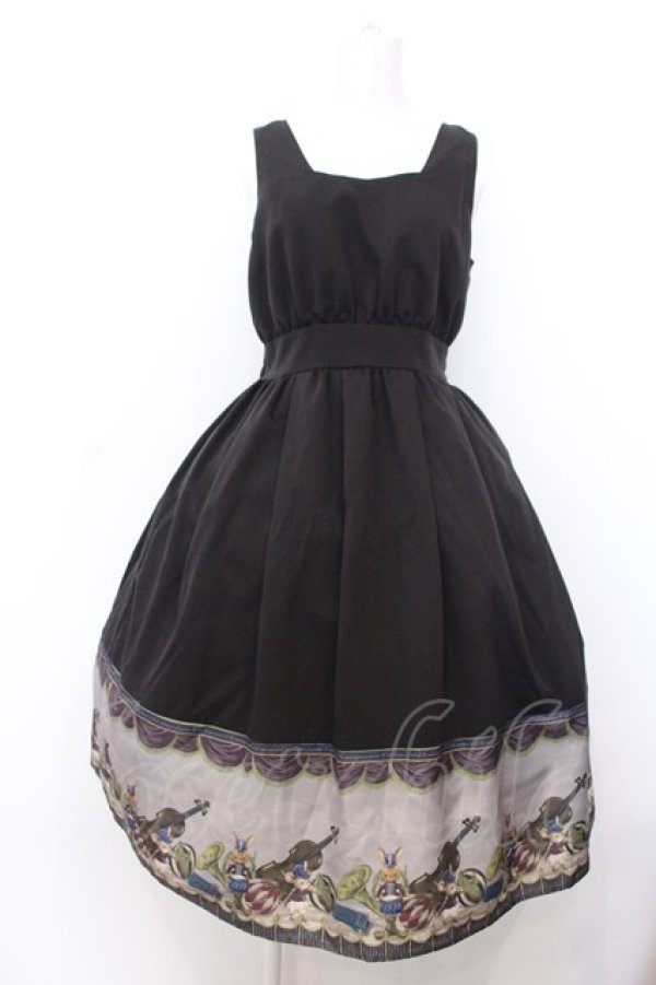 画像1: axes femme POETIQUE / トイマーチノースリワンピース M クロ O-25-04-04-012-AX-OP-OW-OS (1)