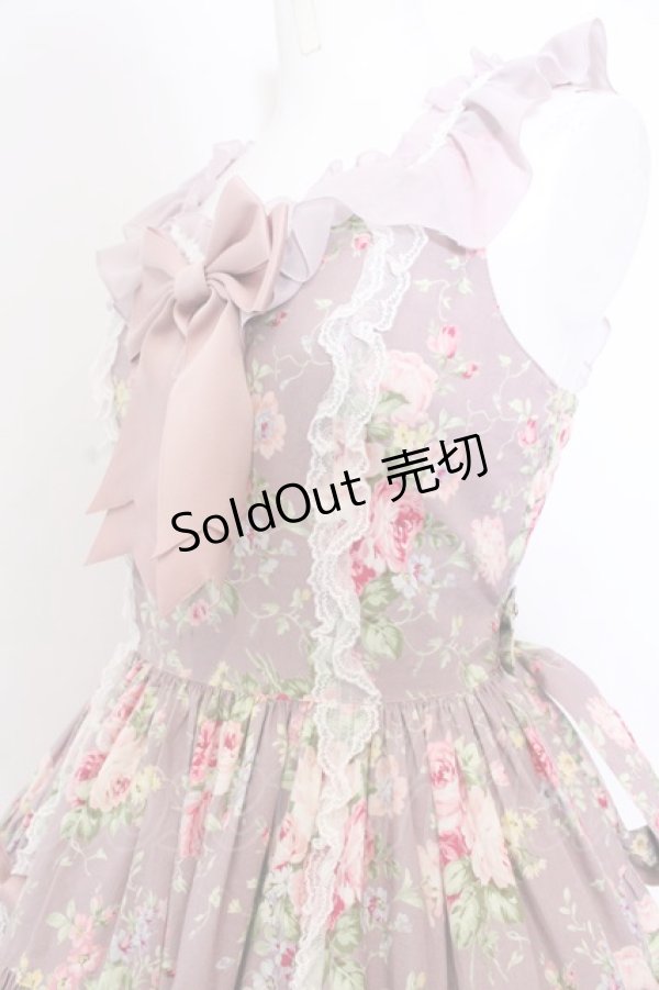 画像2: metamorphose / Fluffyフリルティアードジャンパースカート 1 ピンク O-25-04-04-021-ME-OP-OW-OS (2)