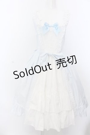 画像: BABY,THE STARS SHINE BRIGHT / フローレンシアジャンパースカート  サックス O-25-04-04-023-BA-OP-IG-OS