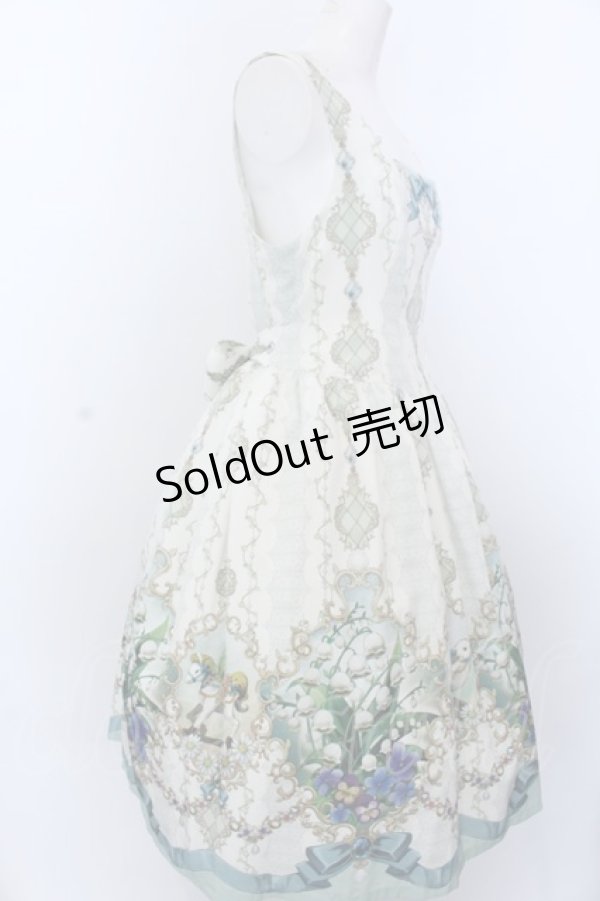 画像3: Royal Princess Alice / Forest Garden〜始まりの庭〜ジャンパースカート  グリーン系 O-25-04-04-024-LO-OP-OW-OS (3)